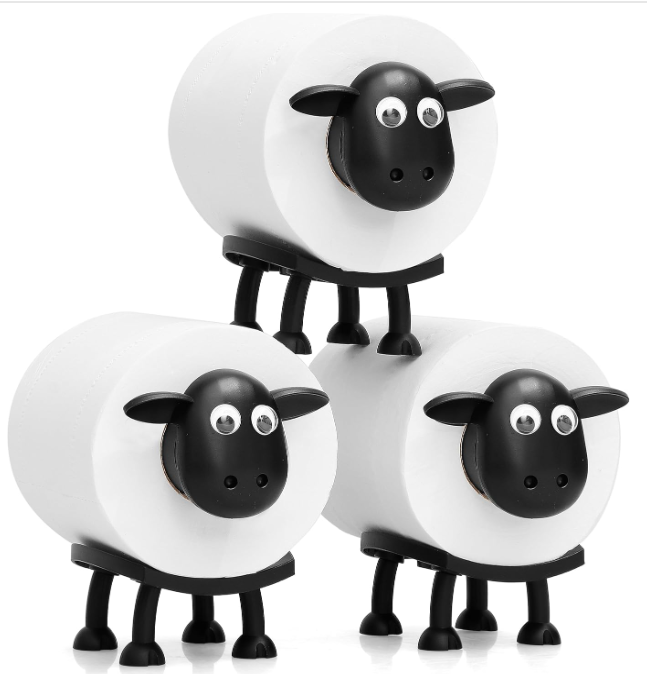 Sheep Toilet Roll Holder 