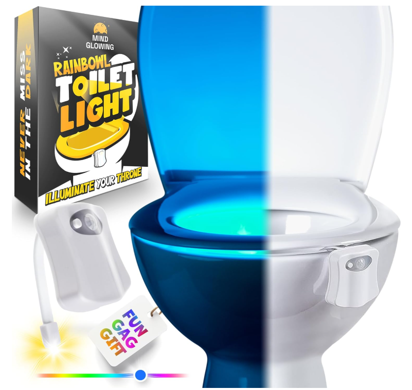 Toilet Bowl Night Light - Unique Cool Gadget