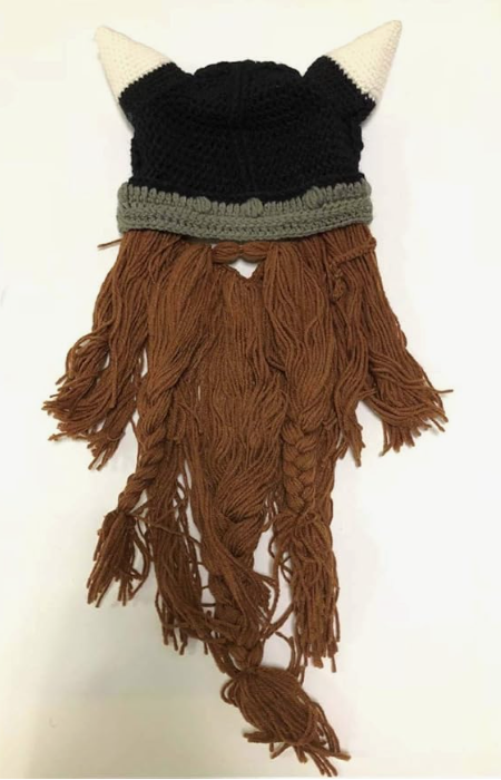 Winter Warm Mask Knitted Wool Funny Skull Cap