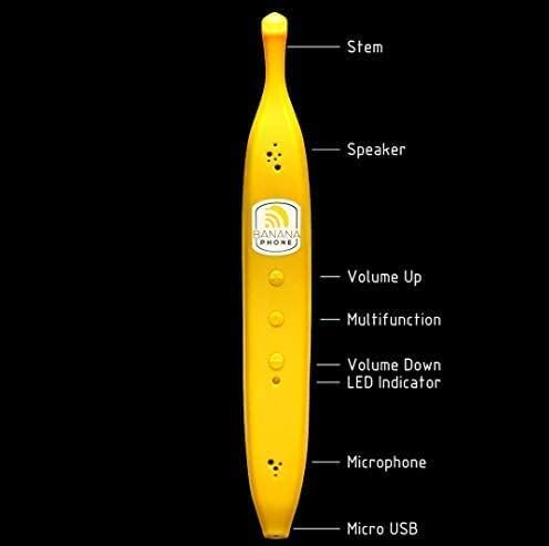 Banana Phone Bluetooth Handset for Android Mobile Devices